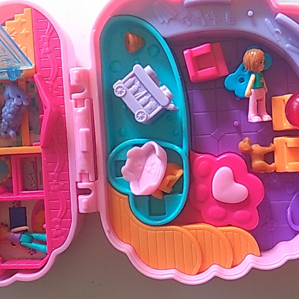 🐦 Vintage Polly Pocket Polly's Collectibles Bluebird ONE Pet SHOP BATH